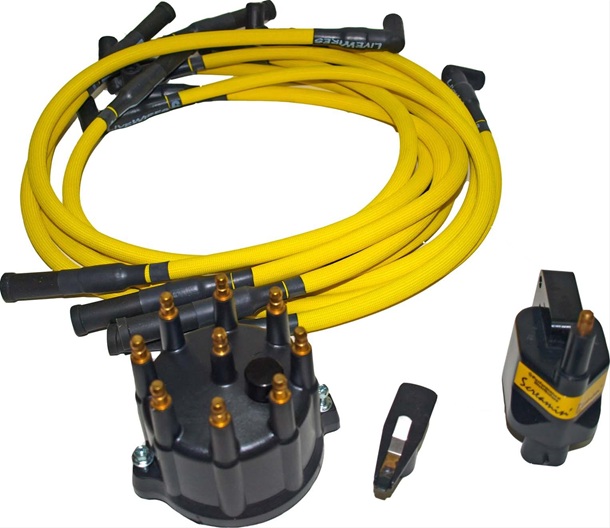 DUI Firepower Yellow Plug Wire/Cap, Rotor Kit 97-03 Dodge V8 DUI Firepower Yellow Plug Wire/Cap, Rotor Kit 97-03 Dodge V8